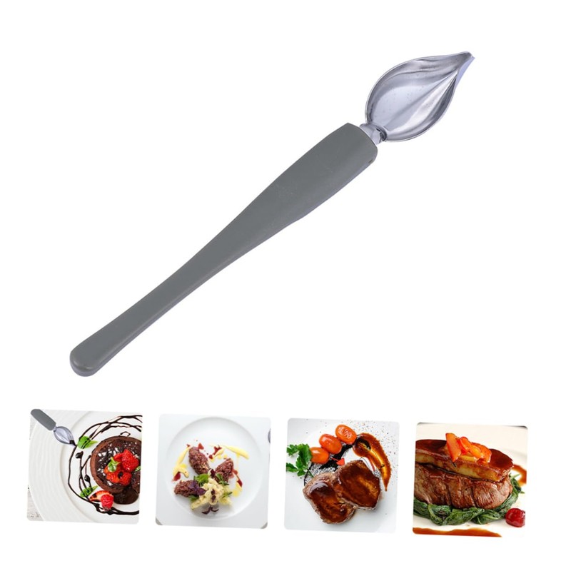 LABRIMP Painting Spoon Kitchen Utensils Decorating Spoons Stainless Steel DIY