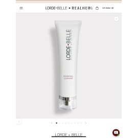 LORDE + BELLE HYDRATING CLEANSER RETAIL $49 3.4 Fl Oz