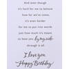 American Greetings Birthday Card for Husband (Early Days)