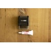 ExcelMark Posted Self Inking Rubber Stamp - Red Ink with