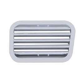 Chrome Plastic A/C Defroster Vent 2006+ Fits Kenworth W900/T800/T660/T600- Driver