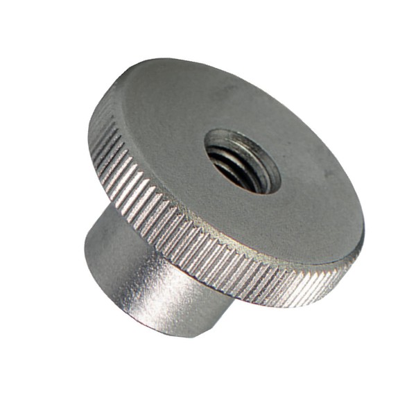 Knurled Thumb Nuts A1 Stainless Steel Threaded Nut (4, M6 / 6mm High Type)
