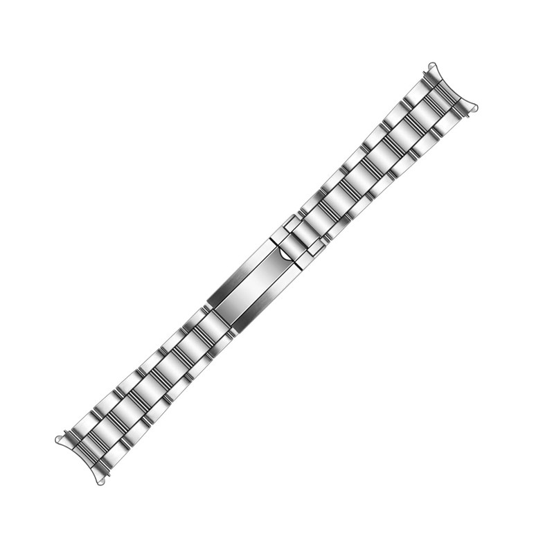 Kai Tian Premium Double Buckle 20 mm Metal Watch Strap