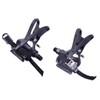 VP PAIR BIKE PEDALS WITH TOE CLIP & STRAPS 9/16”