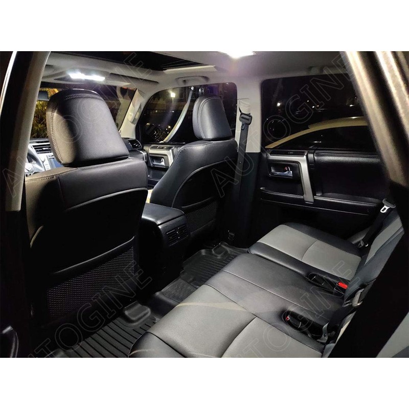 AUTOGINE Super Bright 6000K White LED Interior Light Bulbs Kit