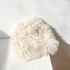IBLUELOVER Women Faux Fur Beanie Hat Knitted Fluffy Russian Bomber