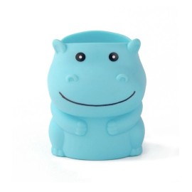 Target Bullseye’s Playground Toothbrush & Toothpaste Holder/Caddy - Hippo - NEW