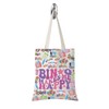 TSOTMO Funny Bingo Player Gift Bingo Makes Me Happy Tote