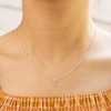 Philip Jones Sterling Silver Initial S Necklace