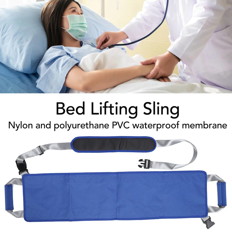 Bed Transfer Sling Soft Waterproof Patient Elderly Safety Lifting Aid