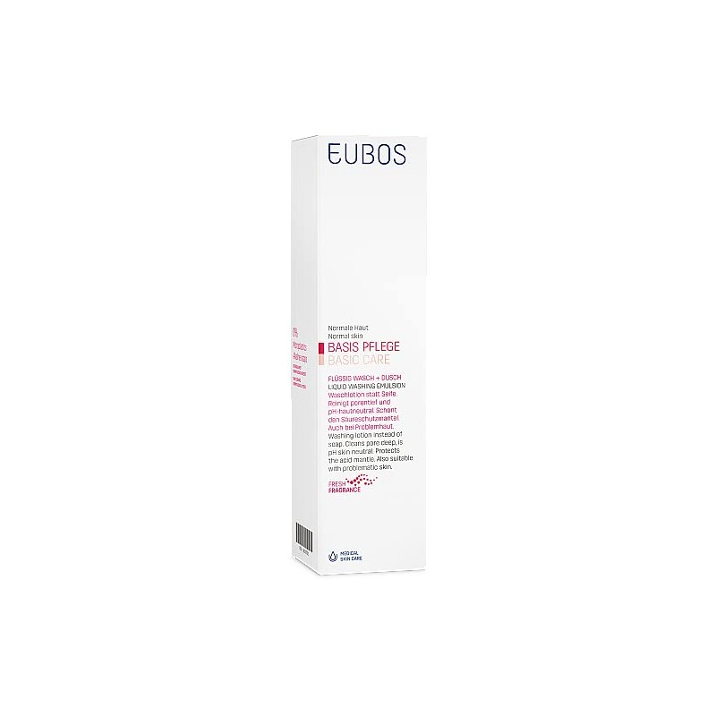 Eubos Washing emulsion with dosage red, 400 ml, against blemished