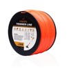 A ANLEOLIFE 3-Pound Commercial Square .155-Inch-by-280-ft String Trimmer Line in