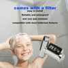 LED Display Water Shower Thermometer Rotatable Screen Waterproof Easy to
