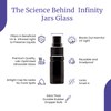 nfinity Jars 5 Ml (.17 fl oz) Black Ultraviolet Glass