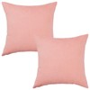 Betadistor Pink Cushion Covers 45x45cm Decorative - 2 PACK Throw