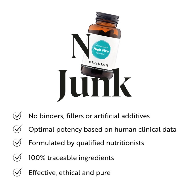 Viridian - High Five Multivitamin Formula - 90 Veg Caps