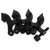 Hohopeti 4pcs Hinge Door Stopper Heavy Duty Door Mount Wall