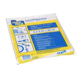 Tarpaulin Light Tarpaulin HDPE 4 x 5 m Transparent