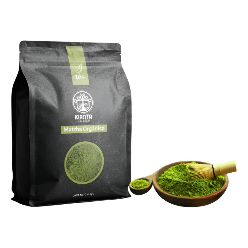 Té Matcha Orgánico En Polvo Kianta Cafetzin 100g
