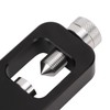 Aluminium Alloy Diving Oxygen Cylinder Refill Adapter Black Anti Rust