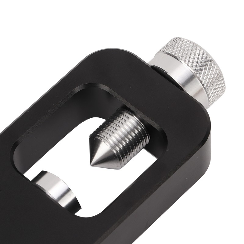 Aluminium Alloy Diving Oxygen Cylinder Refill Adapter Black Anti Rust