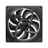 JONSBO ZA-120BR (Reverse) PC Case Fan, Reverse Blade,Silent Computer ARGB