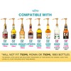 Gold Coffee Syrup Pump for 750ml Bottles (Pack of 1)