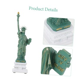 MAGICLULU Statue of Liberty Ornament Creative Desktop Decoration for Home and Office Compact Souvenir Figurine for Living Room Wine Cabinet and Travel Memories