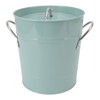 Round Ice Bucket Multipurpose Safe Galvanized Ice Buckets with Lid