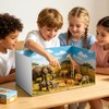 HEHIPLE 2 Pack Lengthen Cardboard Diorama Kit, 13 x 8.7