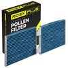 RIDEX PLUS 424I0549P Cabin Air Filter Pollen Filter Activated Carbon