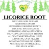Licorice Root Extract Non-Alcohol Tincture Liquid Drop Respiratory Digestion 2oz