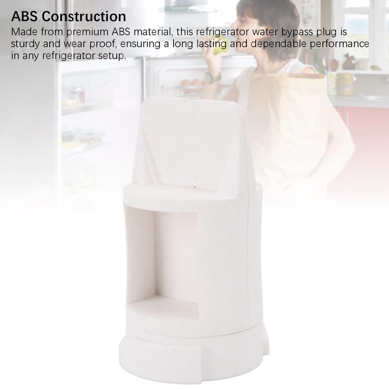 WR17X33825 Refrigerator Water Bypass Plug, Made from ABS Material, Extensive
