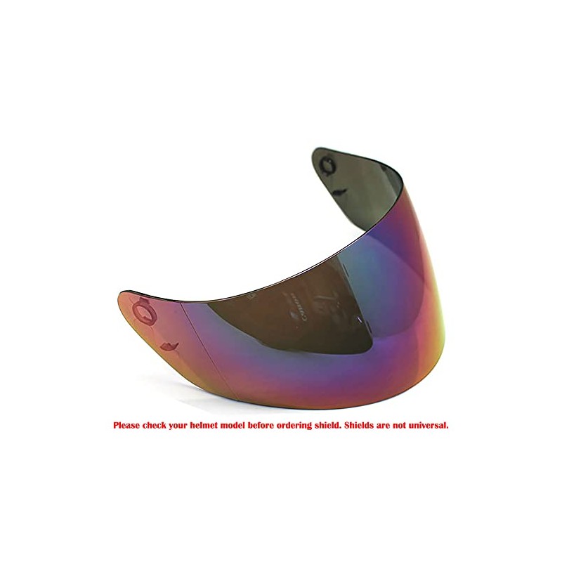 1Storm Motorcycle Dual Visor Full Face Helmet Shield for Helmet