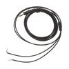 LALAFINA 1PC Black Earphone Repair Cable TPE Headset Wire Cores