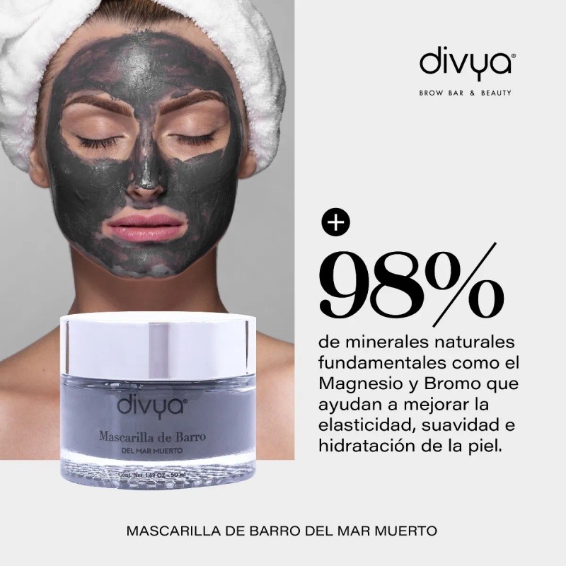 Mascarilla De Barro De Mar Muerto Tipo de piel Mixta