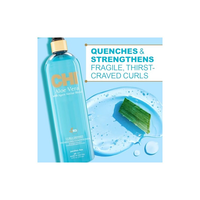 CHI Aloe Vera Detangling Conditioner Unisex 25 oz