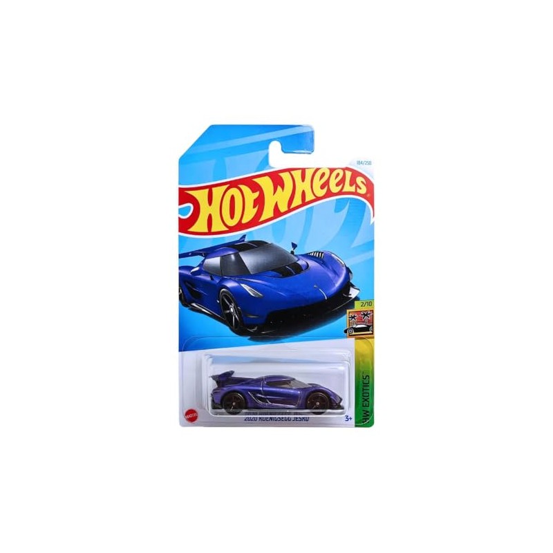 Hot Wheels 2020 Koenigsegg Jesko, 1:64 Scale, HW Exotics 2/10,