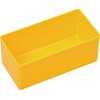 ａｌｌｉｔ プラスチックボックス Ａｌｌｉｔパーツケース ＥｕｒｏＰｌｕｓ用 黄 ５４Ｘ１０８Ｘ４５ｍｍ