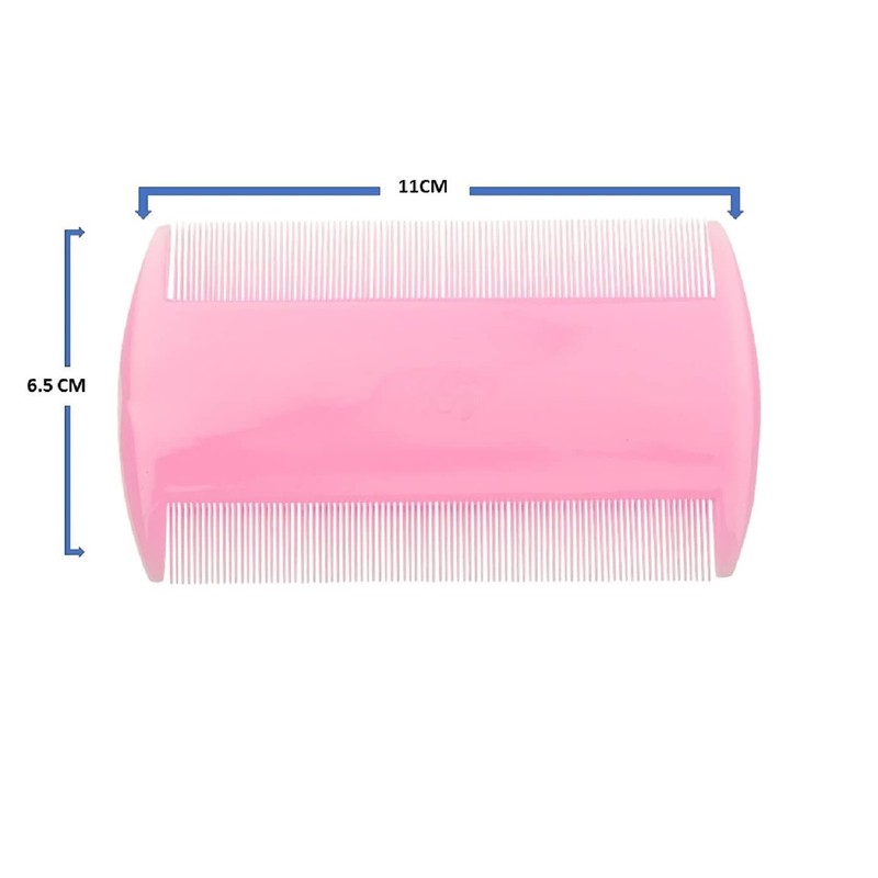 Generic Lice Combs, Double Sided, 3 Pieces, Nit Combs, Remove