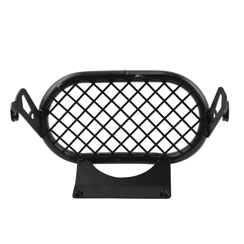Minho Motorcycel Front Headlight Guard with Mesh Cover in Heavy