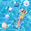 Inflatable Air Mattress Pool, Water Air Mattress, Adult Pool Inflatable