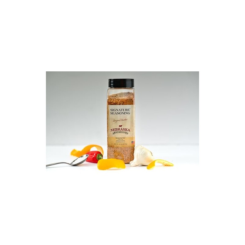 Nebraska Star Beef Signature Seasoning Bottle, 32 oz