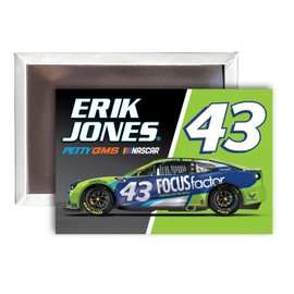Erik Jones #43 Nascar 2x3-Inch Fridge Magnet New for 2022