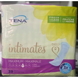 Toalla Incontinencia Femenina Tena Intimates Nivel 5, 39 Pzs