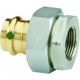 Viega 79170 ProPress Zero Lead Bronze Di-Electric Union with Female 1-1/4-Inch by 1-1/4-Inch P x Female NPT