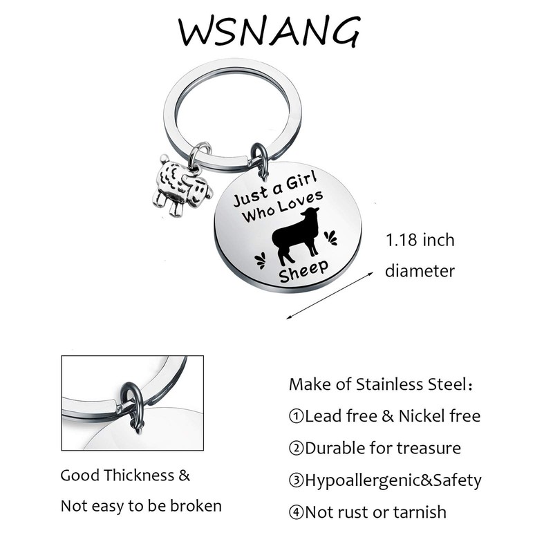 WSNANG Sheep Lover Gift Just a G Who Loves Sheep