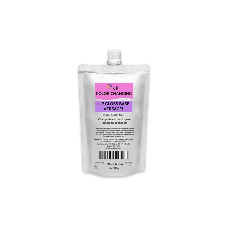 Base De Brillo Labial Tkb Color Cambiante Versagel Transpare