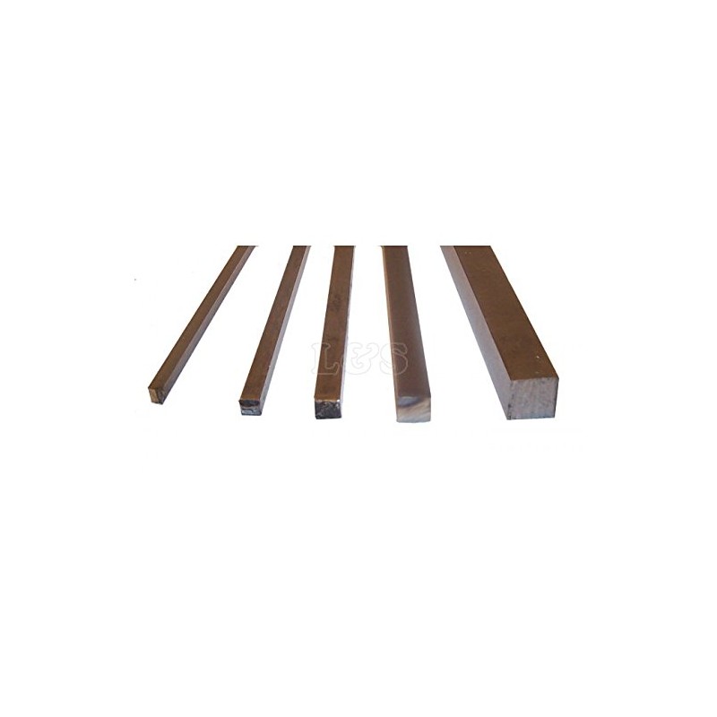 Square Key Steel 3/16" - 12" Length