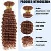 Dabork Human Braiding Hair 18 Inch 100g 2 Bundles/Pack Bulk